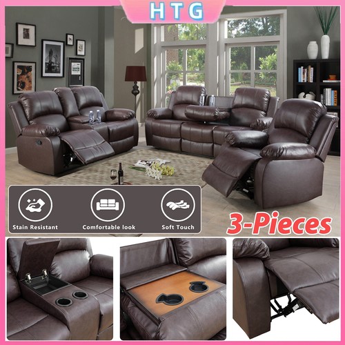 3pcs couch living room sofa - living,