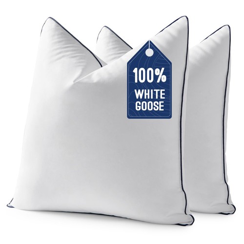 Goose feather down pillow - feather,